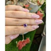 2.10 Ct. Pinkish Purple Sapphire from Ceylon (Sri Lanka) Life Style
