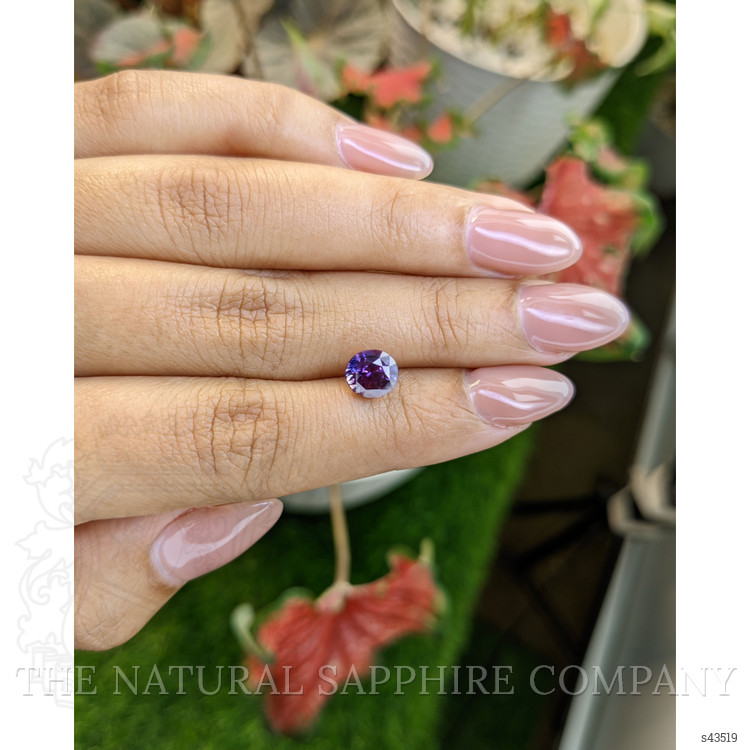 2.10 Ct. Pinkish Purple Sapphire from Ceylon (Sri Lanka)