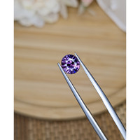 2.10 Ct. Pinkish Purple Sapphire from Ceylon (Sri Lanka) Life Style