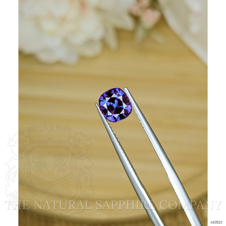 1.53 Ct. Color Change Sapphire from Ceylon (Sri Lanka)