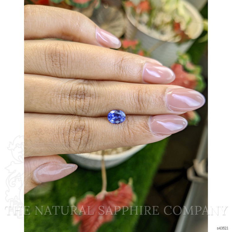 1.34 Ct. Blue Sapphire from Ceylon (Sri Lanka)