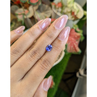 1.34 Ct. Blue Sapphire from Ceylon (Sri Lanka) Life Style