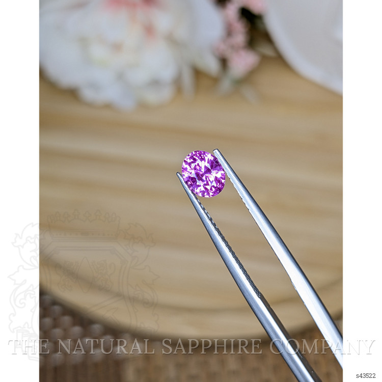 0.96 Ct. Purplish Pink Sapphire from Ceylon (Sri Lanka)