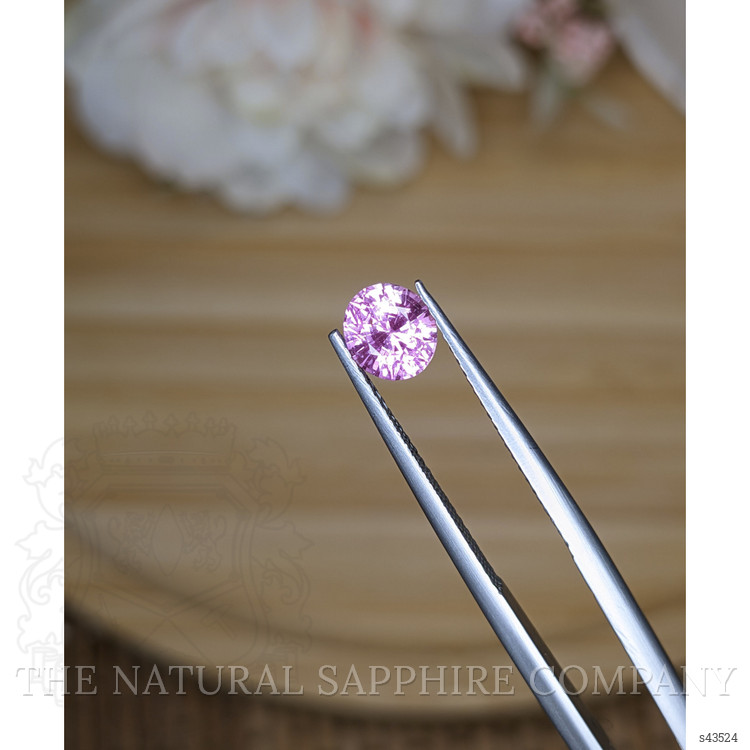 1.09 Ct. Purplish Pink Sapphire from Ceylon (Sri Lanka)
