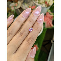 1.09 Ct. Purplish Pink Sapphire from Ceylon (Sri Lanka) Life Style