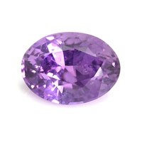 1.27 Ct. Pinkish Purple Sapphire from Ceylon (Sri Lanka) Video