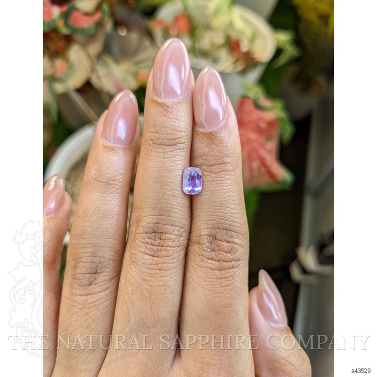 1.19 Ct. Pinkish Purple Sapphire from Ceylon (Sri Lanka)