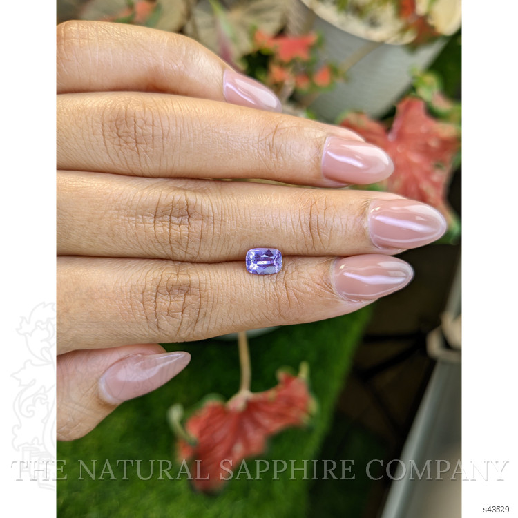 1.19 Ct. Pinkish Purple Sapphire from Ceylon (Sri Lanka)
