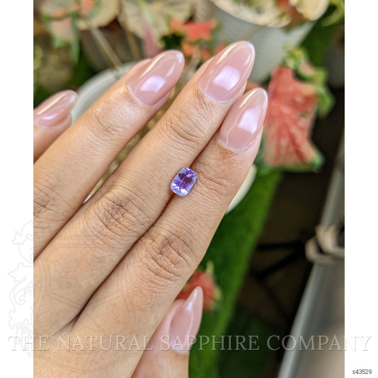1.19 Ct. Pinkish Purple Sapphire from Ceylon (Sri Lanka)