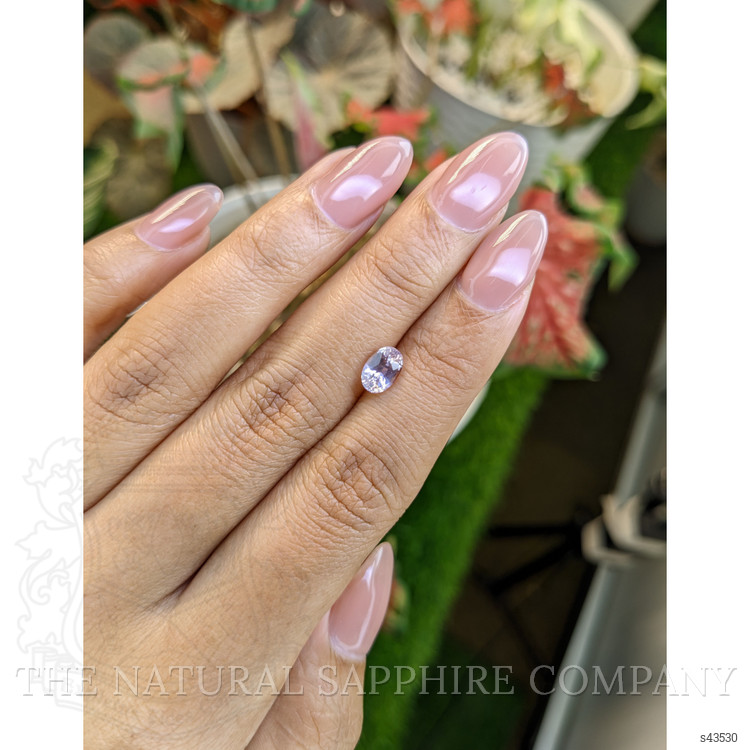1.17 Ct. Purplish Pink Sapphire from Ceylon (Sri Lanka)