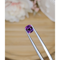 1.27 Ct. Pinkish Purple Sapphire from Ceylon (Sri Lanka) Life Style