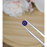 0.69 Ct. Purple Sapphire from Ceylon (Sri Lanka) Life Style
