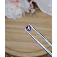 0.59 Ct. Violet Sapphire from Ceylon (Sri Lanka) Life Style