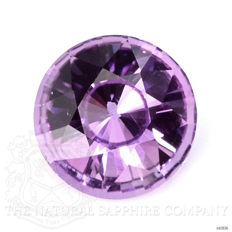 0.46 Ct. Pinkish Purple Sapphire from Ceylon (Sri Lanka)