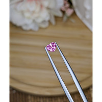 0.52 Ct. Purplish Pink Sapphire from Ceylon (Sri Lanka) Life Style