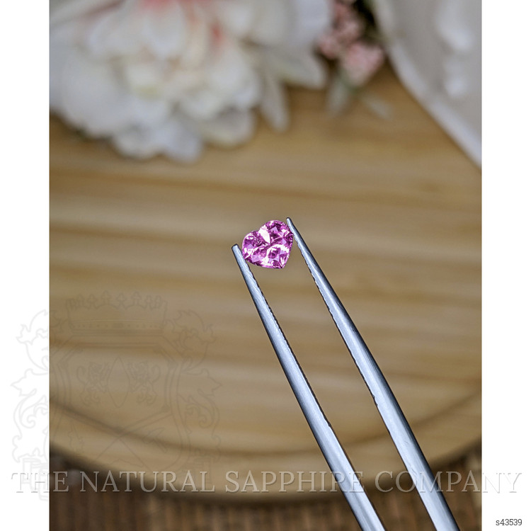 0.52 Ct. Purplish Pink Sapphire from Ceylon (Sri Lanka)