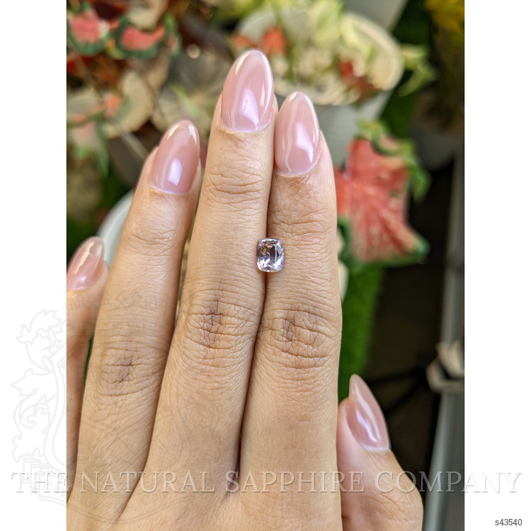 1.01 Ct. Peach Sapphire from Ceylon (Sri Lanka)