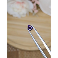 0.77 Ct. Purple Sapphire from Ceylon (Sri Lanka) Life Style