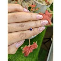 0.77 Ct. Purple Sapphire from Ceylon (Sri Lanka) Life Style