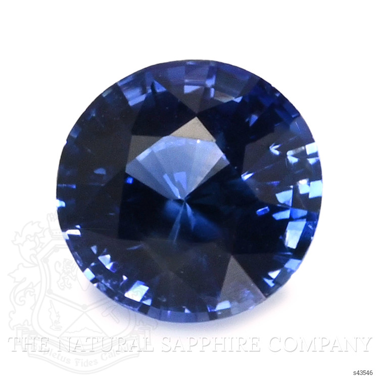 0.41 Ct. Blue Sapphire from Ceylon (Sri Lanka)