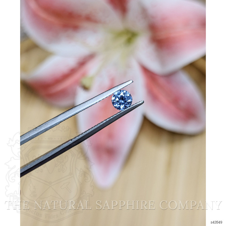 0.57 Ct. Blue Sapphire from Ceylon (Sri Lanka)