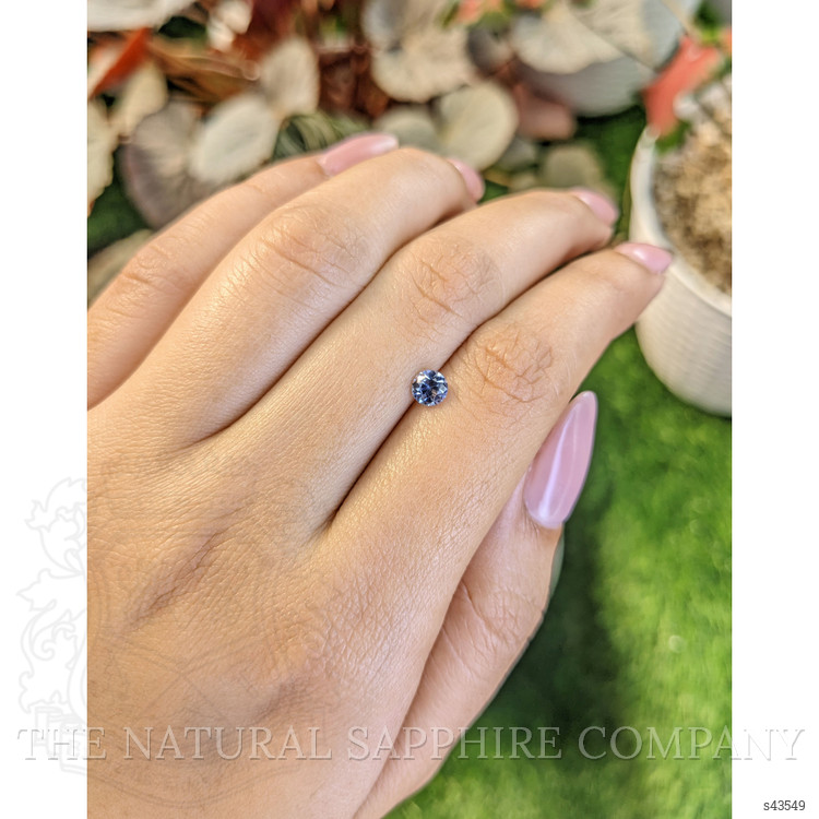 0.57 Ct. Blue Sapphire from Ceylon (Sri Lanka)