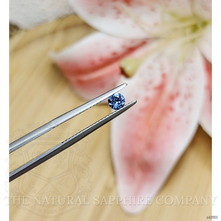 0.31 Ct. Blue Sapphire from Ceylon (Sri Lanka)