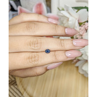 0.53 Ct. Blue Sapphire from Ceylon (Sri Lanka) Life Style