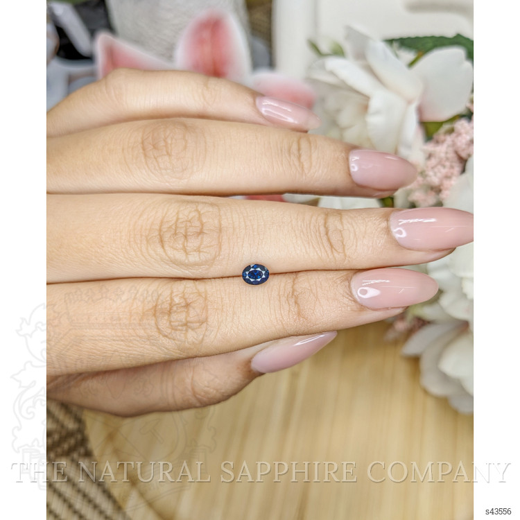 0.53 Ct. Blue Sapphire from Ceylon (Sri Lanka)