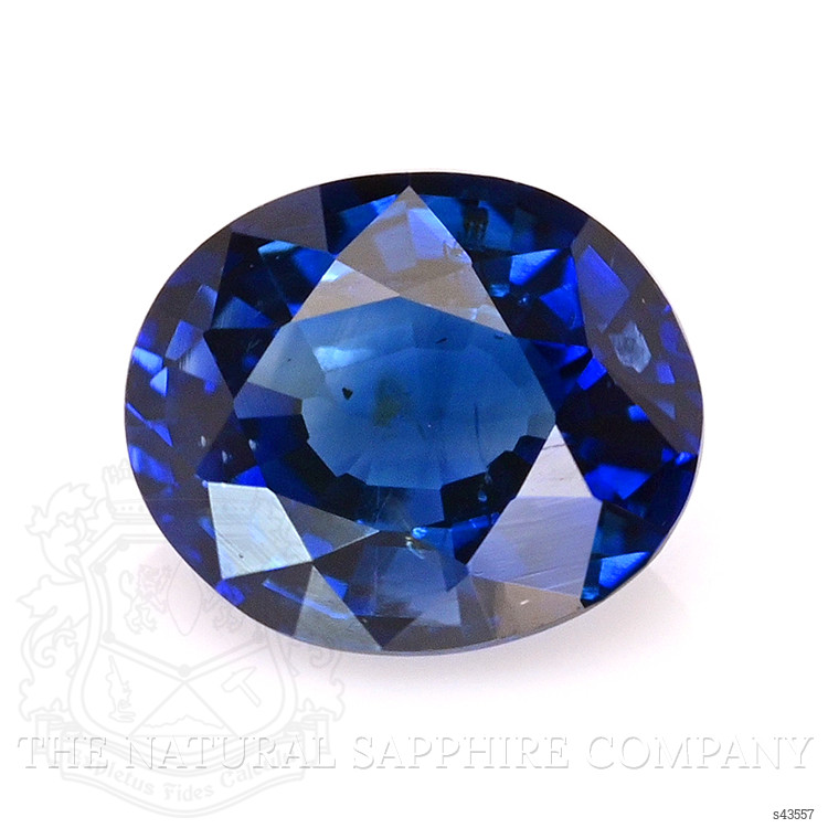 0.35 Ct. Blue Sapphire from Ceylon (Sri Lanka)