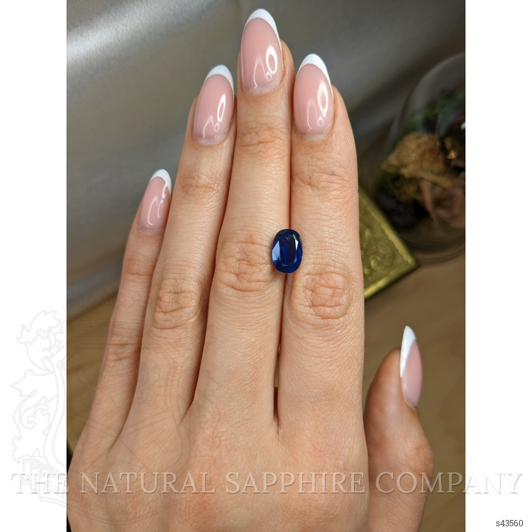 3.20 Ct. Blue Sapphire from Thailand
