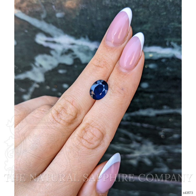 3.10 Ct. Blue Sapphire from Thailand