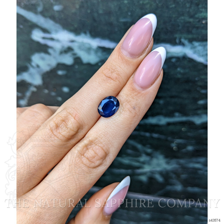 3.23 Ct. Blue Sapphire from Thailand