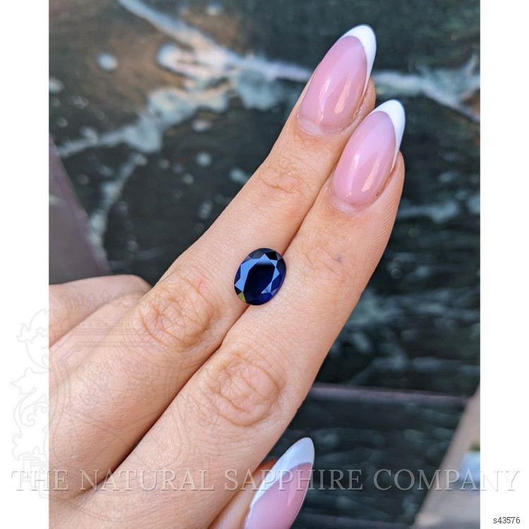 4.14 Ct. Blue Sapphire from Thailand