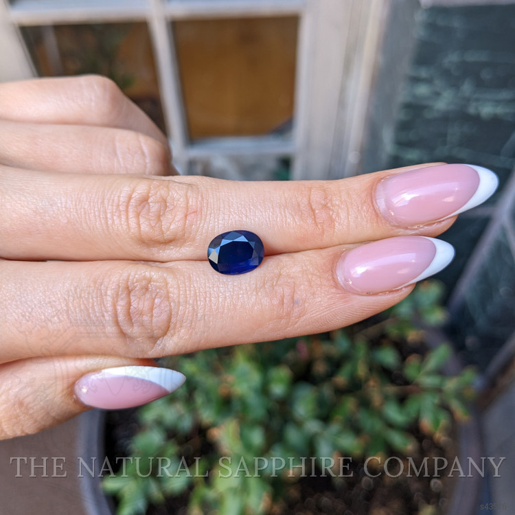 4.14 Ct. Blue Sapphire from Thailand