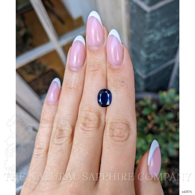 4.14 Ct. Blue Sapphire from Thailand