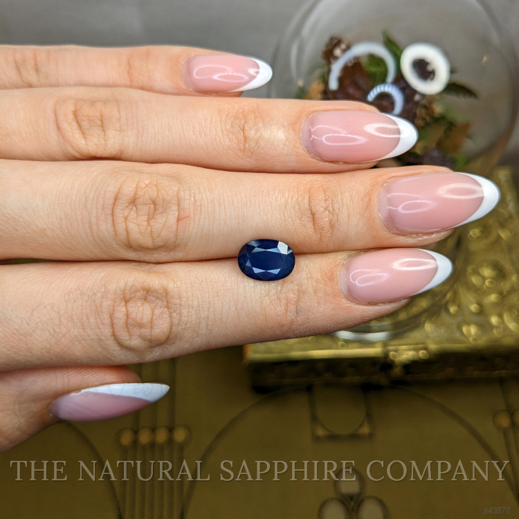 2.85 Ct. Blue Sapphire from Thailand