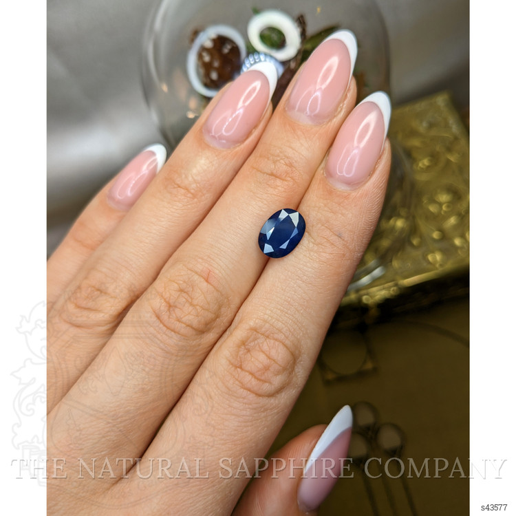 2.85 Ct. Blue Sapphire from Thailand
