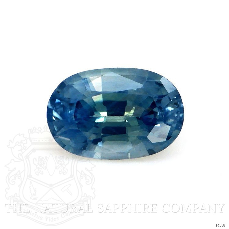 0.62 Ct. Greenish Blue Sapphire from Ceylon (Sri Lanka)