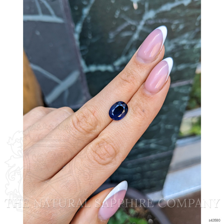 4.34 Ct. Blue Sapphire from Thailand