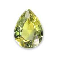 1.06 Ct. Greenish Yellow Sapphire from Madagascar Video