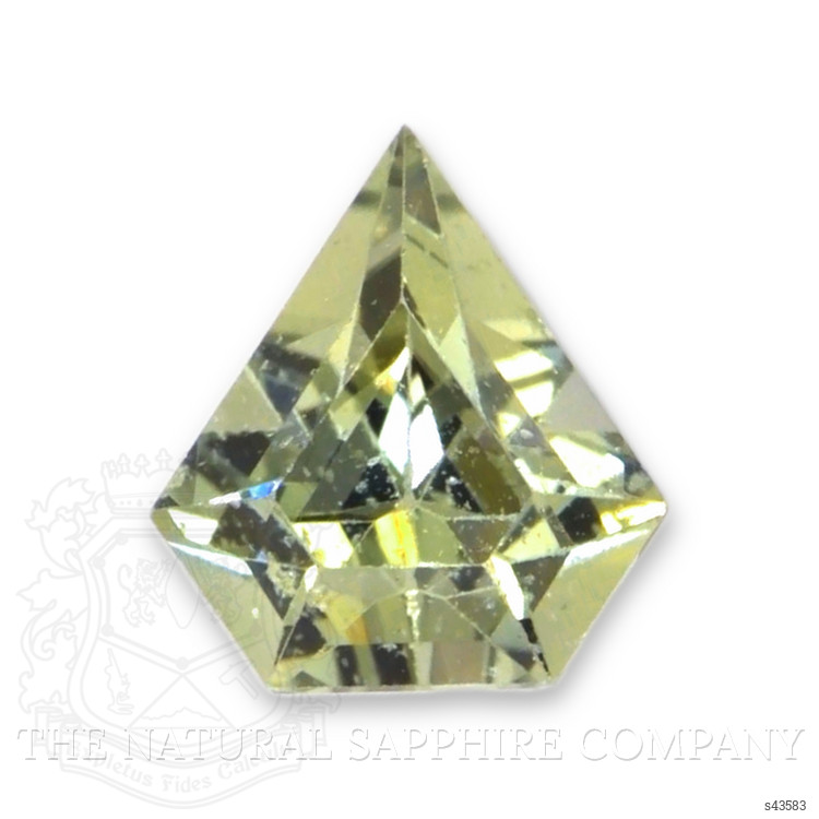 0.88 Ct. Yellowish Green Sapphire from Madagascar