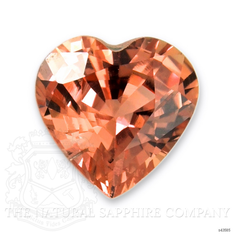 0.59 Ct. Orangish Brown Sapphire from Madagascar
