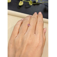 0.66 Ct. Padparadscha Sapphire from Madagascar Life Style