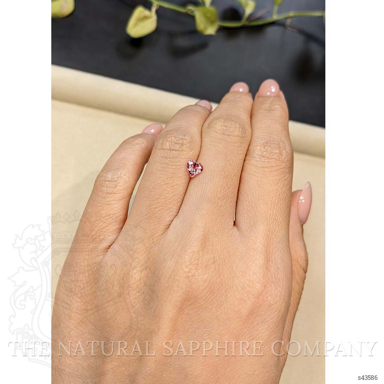 0.66 Ct. Padparadscha Sapphire from Madagascar