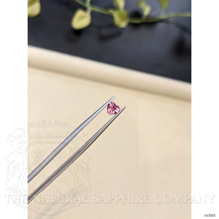 0.67 Ct. Purplish Pink Sapphire from Madagascar