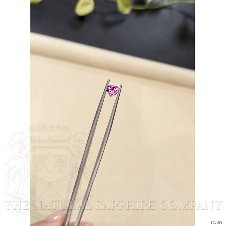 0.64 Ct. Pinkish Purple Sapphire from Madagascar