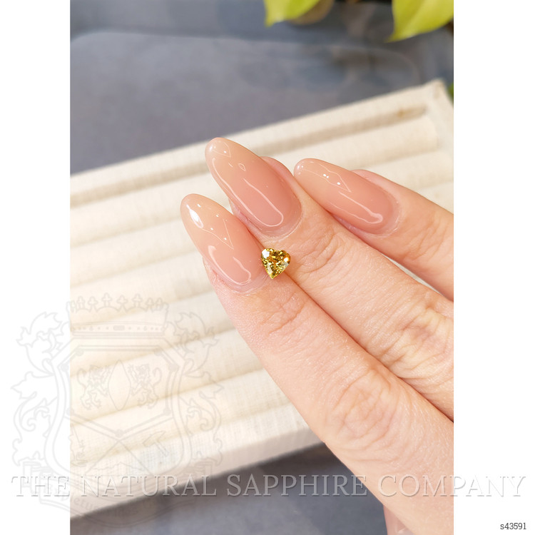 0.76 Ct. Yellow Sapphire from Madagascar