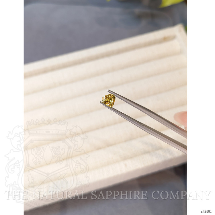 0.76 Ct. Yellow Sapphire from Madagascar