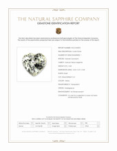 0.68 Ct. Yellow Sapphire from Madagascar Scan Report